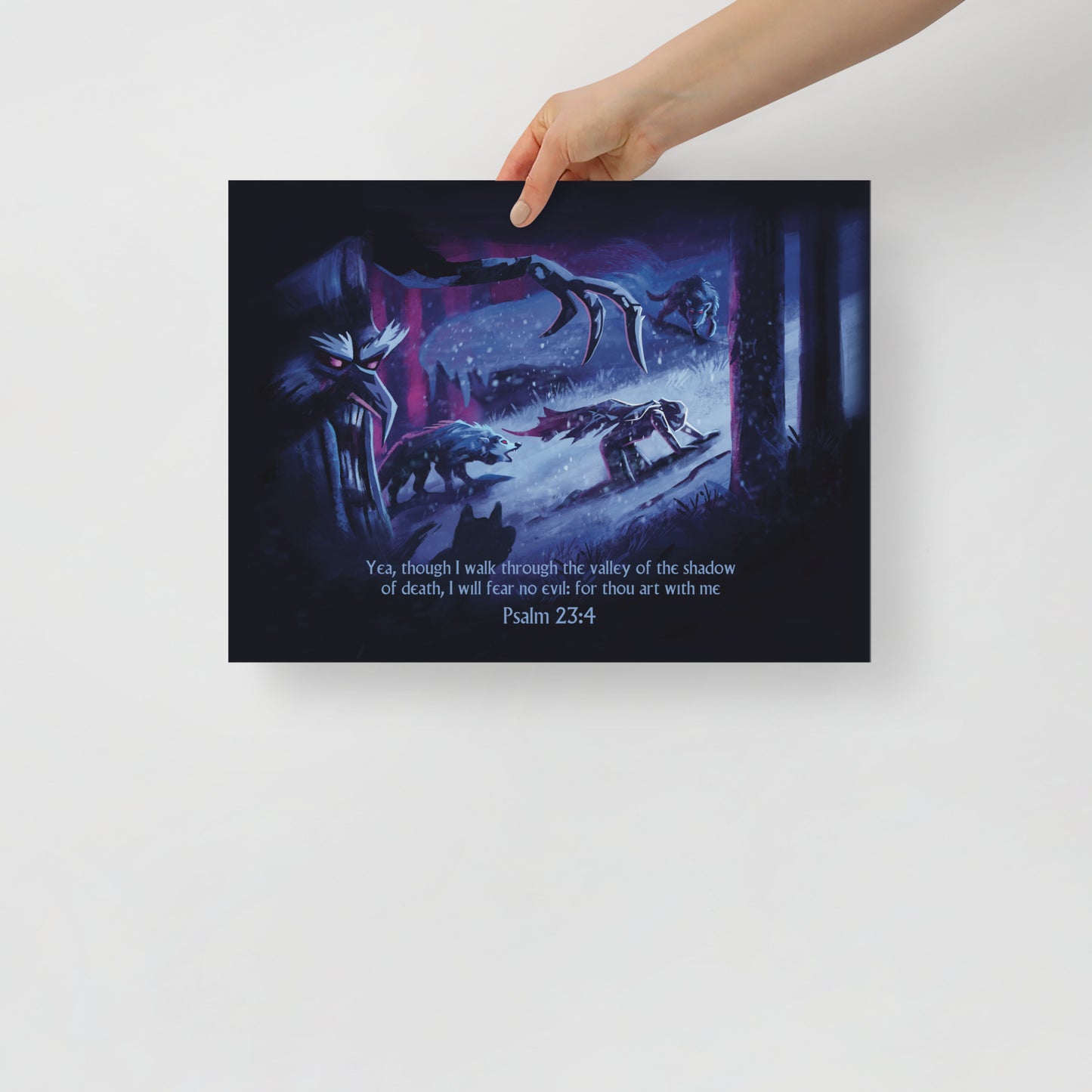 Winter's Chill Art Print